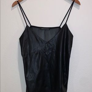 M foreign exchange women’s/girls black tank